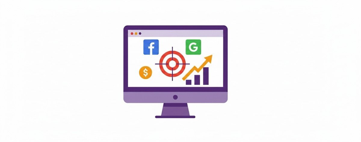 Paid advertising and growth experiment strategy illustration