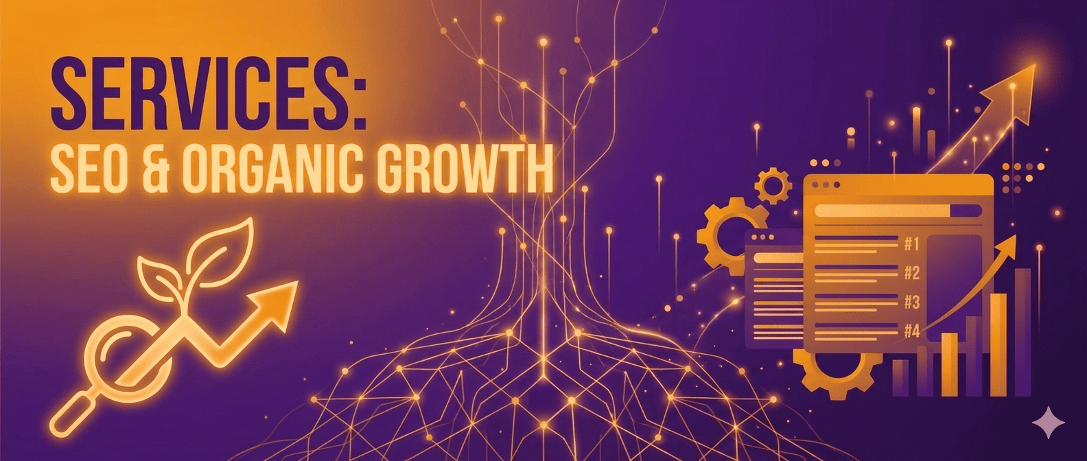 SEO services for organic growth and higher search rankings